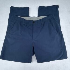 Under Armour Golf Pants Mens 36x30 Blue Performance Stretch Chino Pant